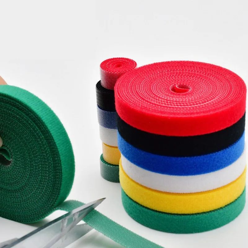 Flexible Cable Organizer Tape – Reusable Cable Organizer for Clean Desk & Cord Management (1–5M)