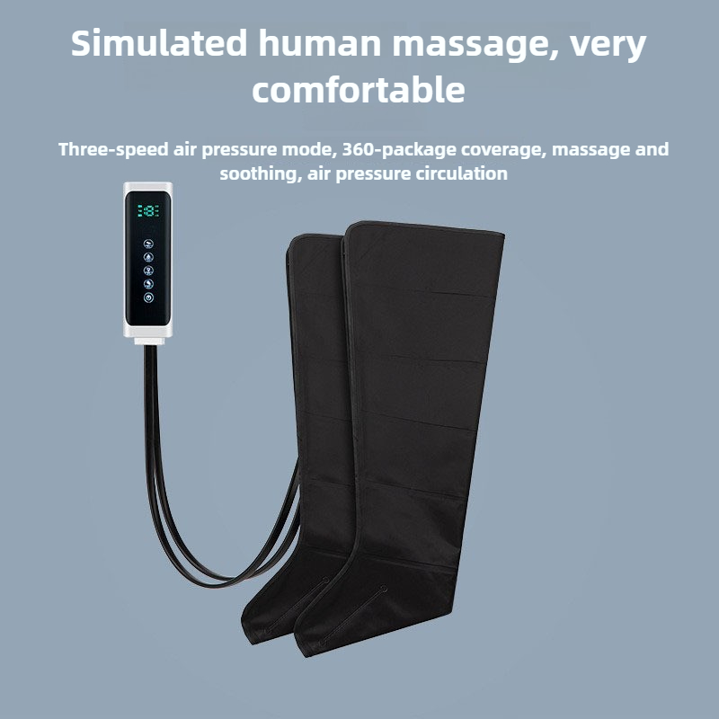 Electric Air Pressure Leg Massager, Calf Foot Kneading Squeeze Relaxation, Therapy and Rehabilitation with Remote Contro