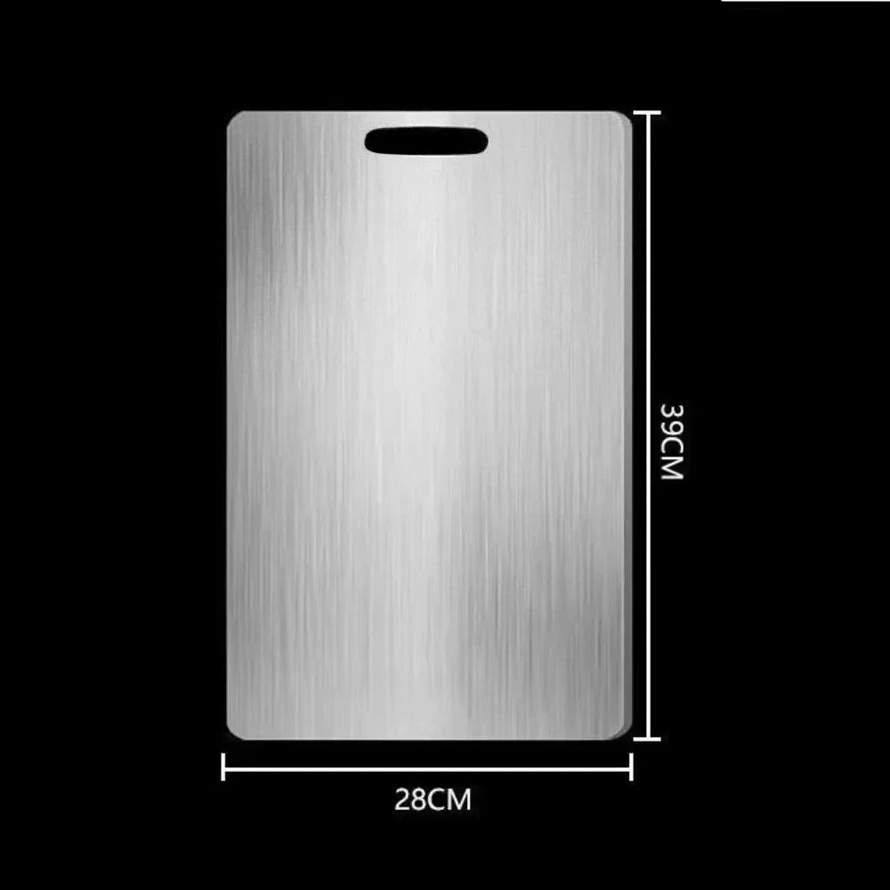 Stainless Steel Cutting Board Antibacterial Kitchen Prep Board