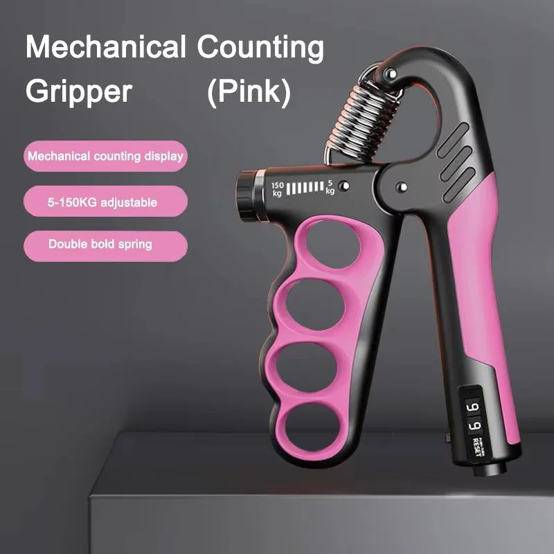 Adjustable Hand Grip Strengthener and Wrist Expander