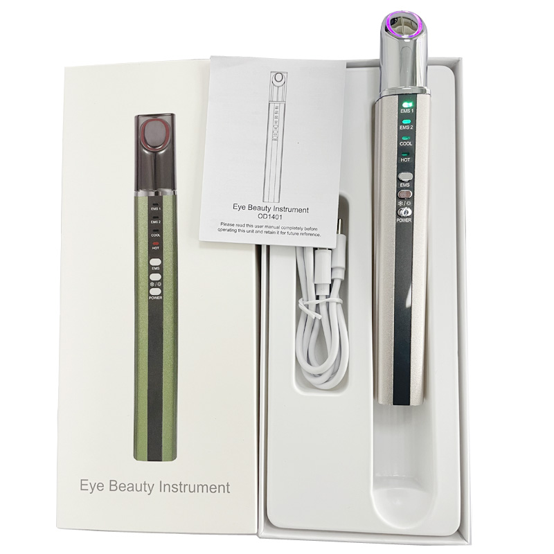 Electric Eye Massager Sound Wave Vibration for Wrinkle Removal Skin Firming and Lifting with Muscle Stimulation