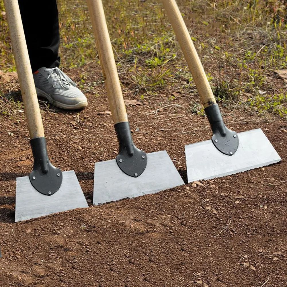 Multifunctional Manganese Steel Garden Shovel – Professional Flat Shovel for Deicing, Weeding & Farm Maintenance