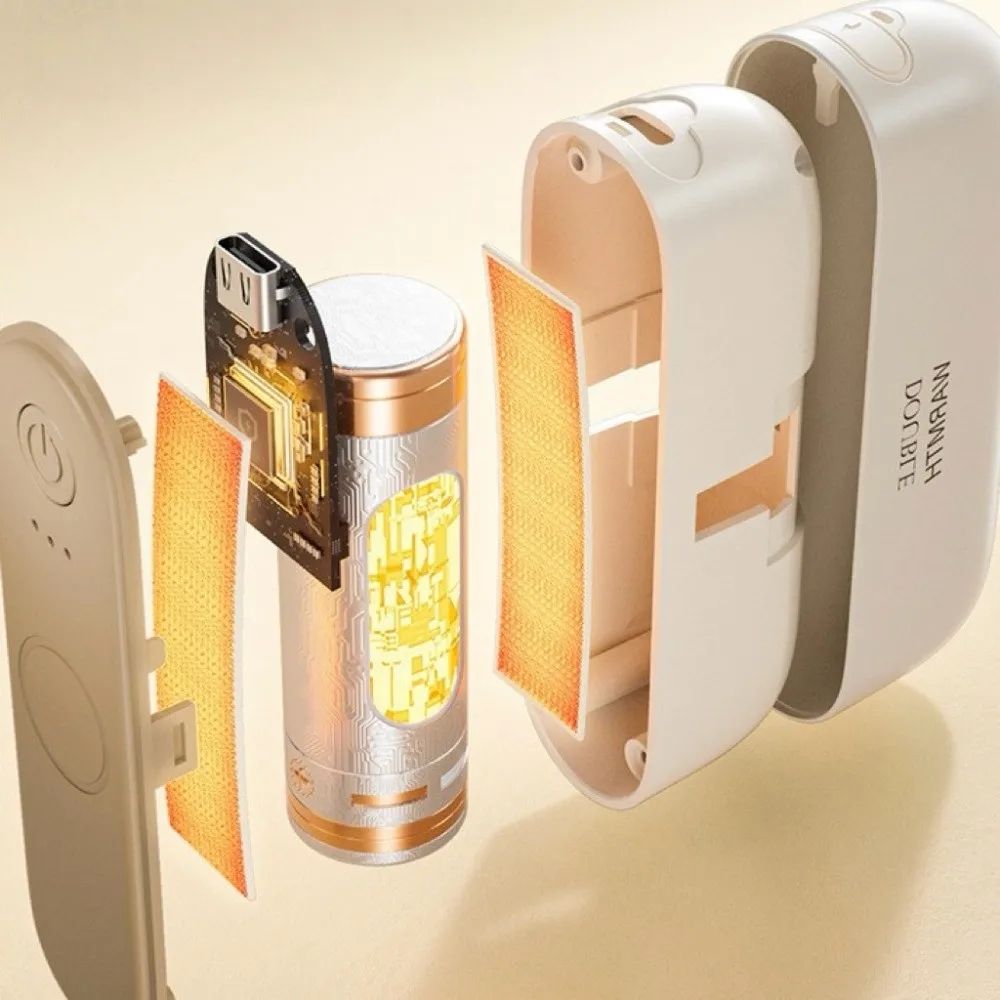 2 in 1 Magnetic Rechargeable Hand Warmers with LED Display