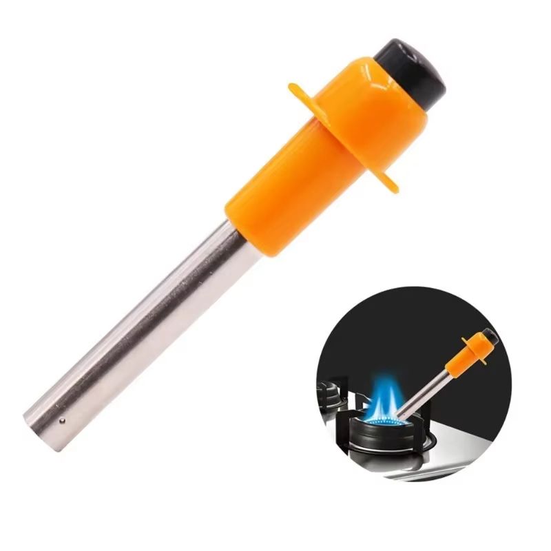 Mini Electric Piezo Igniter – Portable Stainless Steel Camping & Kitchen Lighter for BBQ, Stove, and Outdoor Cooking