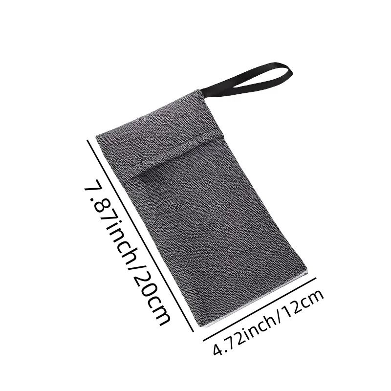 Foaming Net and Mesh Soap Bag for Bath, Shower, and Facial Cleansing