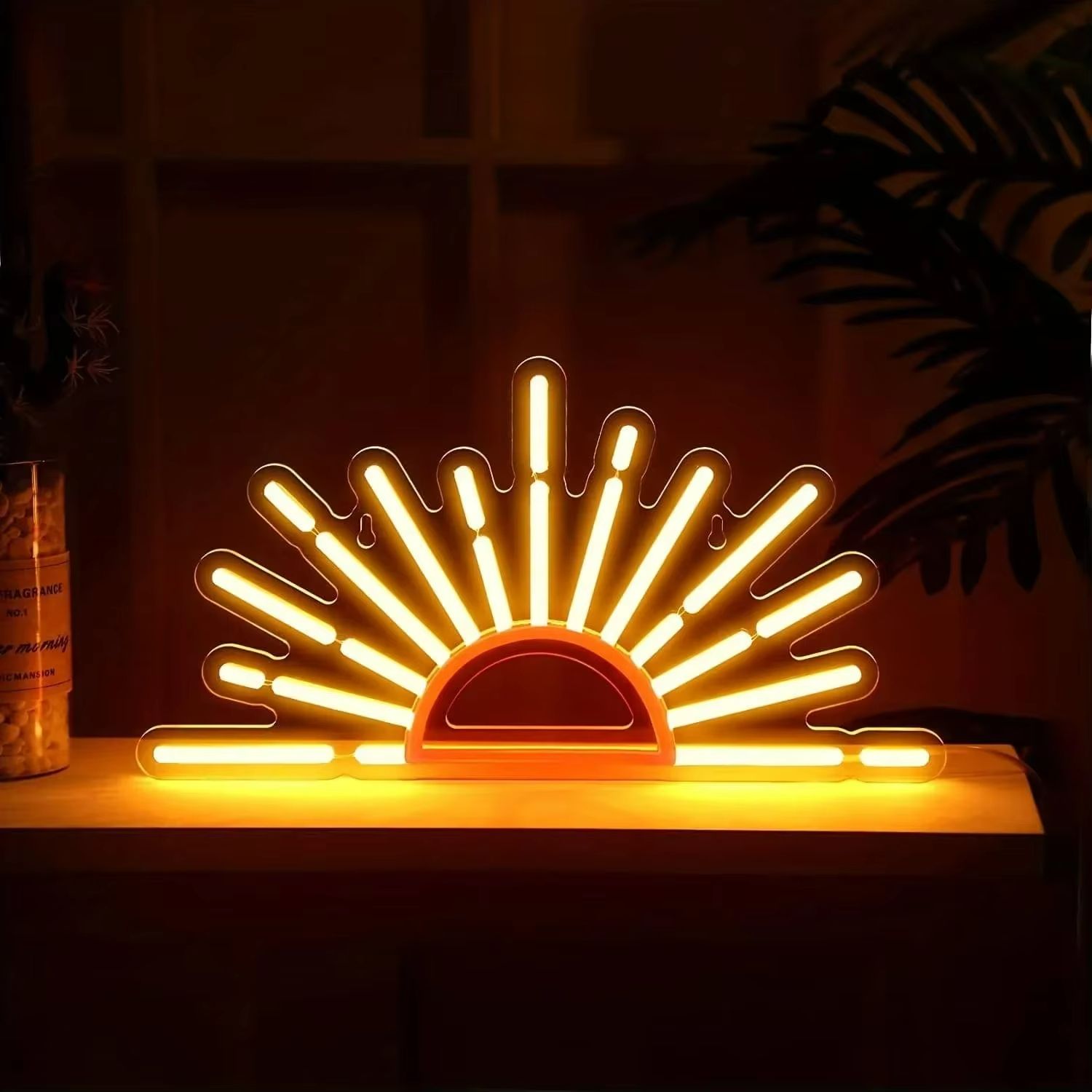 Sunset Glow Neon Wall Light – LED Sun Horizon Sign for Bedroom & Aesthetic Decor