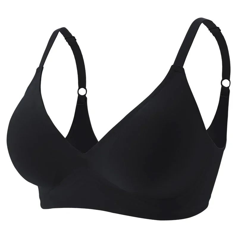 CloudSoft Seamless Latex Jelly Wireless Bra – Removable Padded Sleep & Everyday Bralette