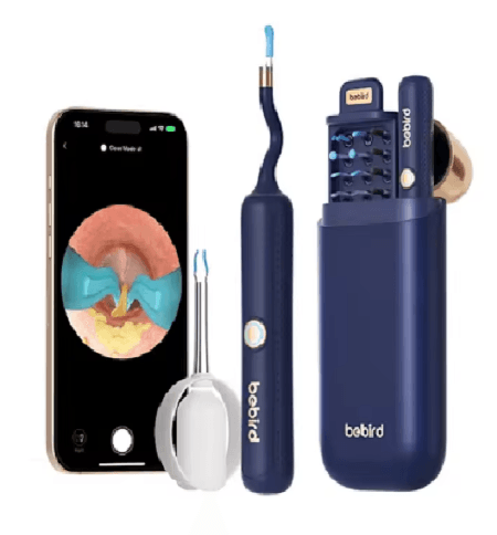 Bebird EarSight Smart Visual Earpick – Flexible ear wax removal tool with HD Camera & App Control
