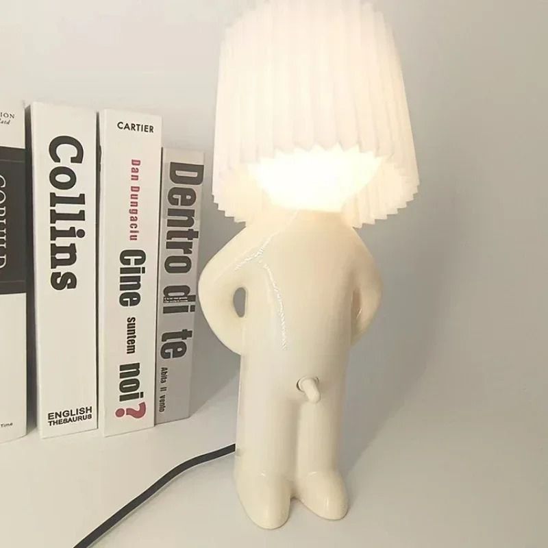 Creative Naughty Boy Pleated Night Light