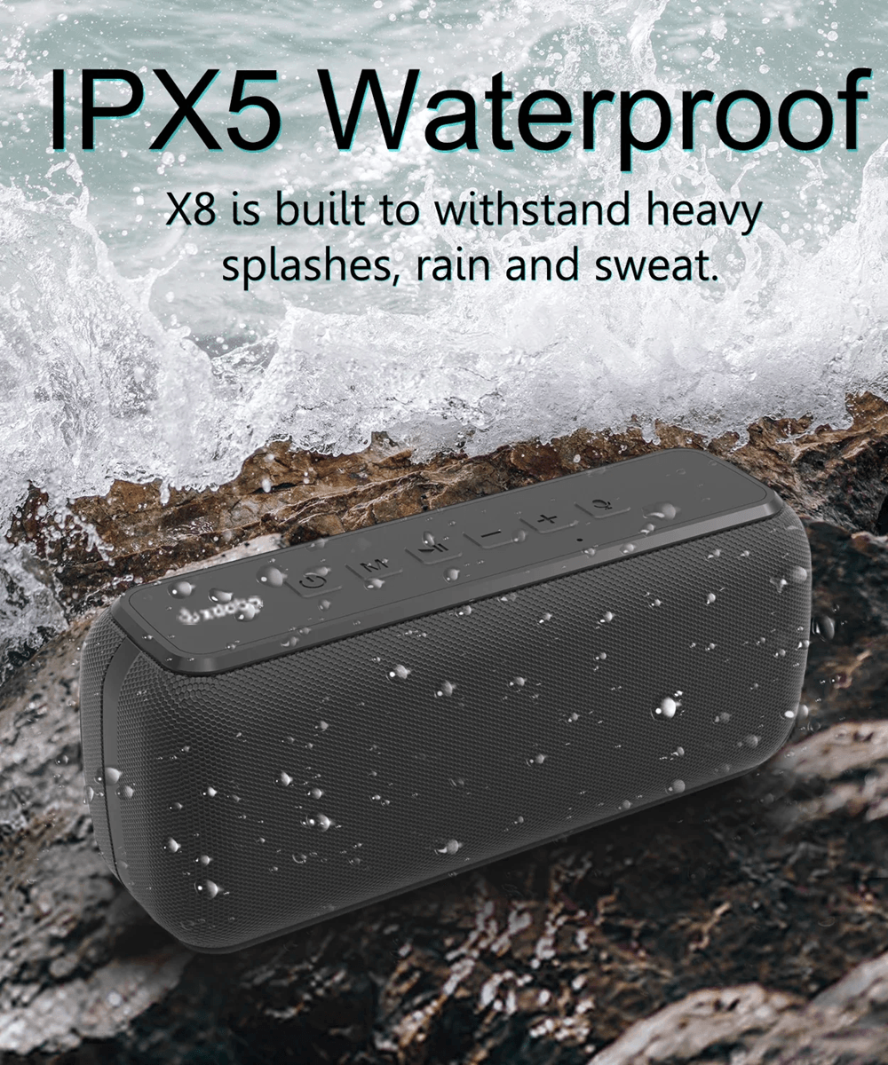 Xdobo X8 II Portable Bluetooth Speaker with 60W Power and Deep Bass