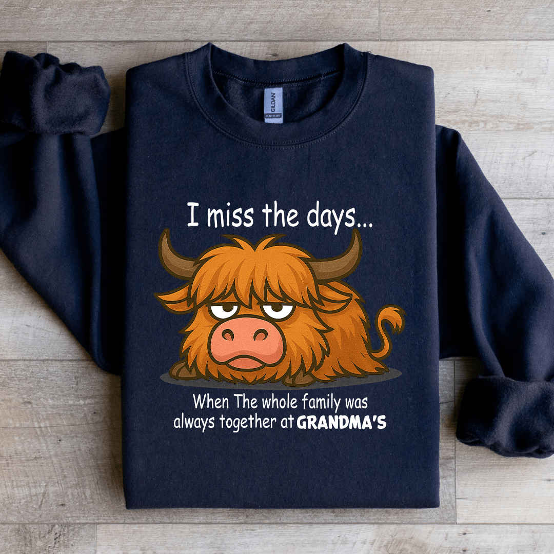 I Miss The Days When The Whole Family Sweatshirt