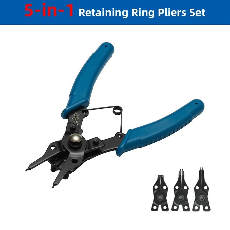 Industrial-Grade 5-Inch Precision Circlip Pliers