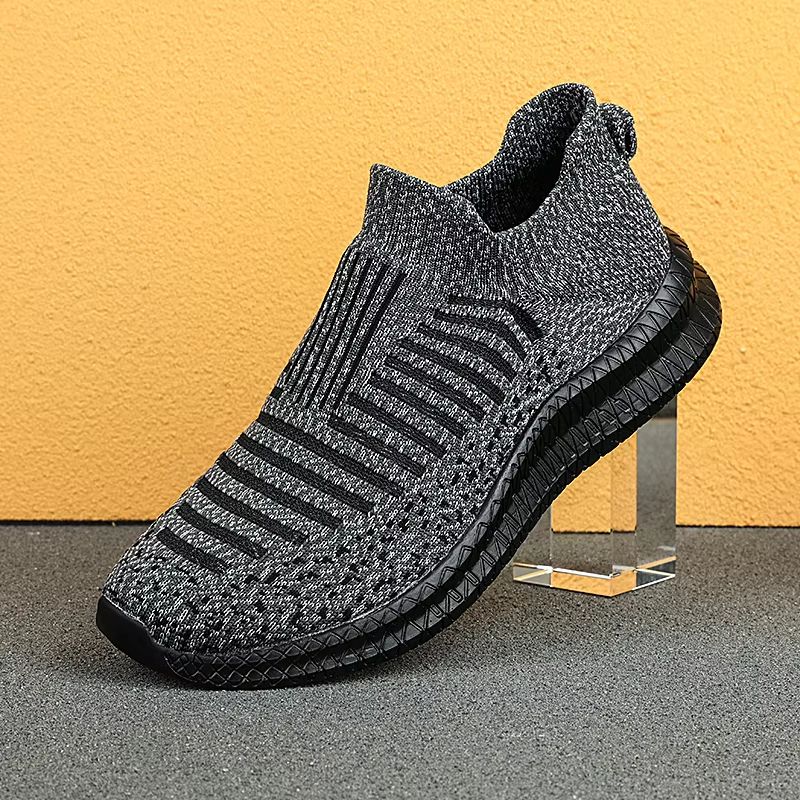 Men's Breathable Casual Shoes – Lightweight Slip-On Walking Sneakers with Anti-Slip Sole