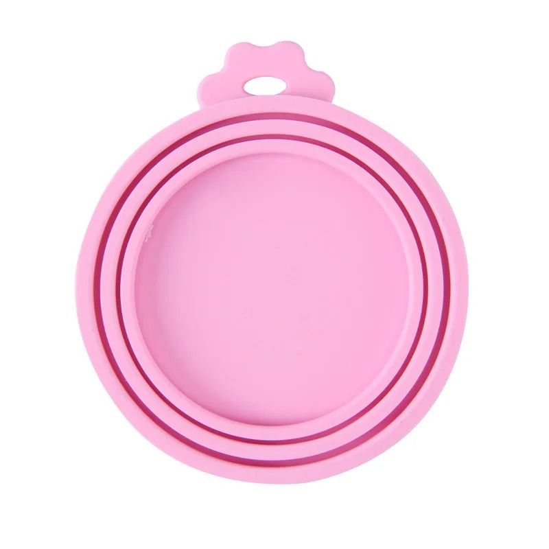 Reusable Pet Food Can Cover and Spoon Set