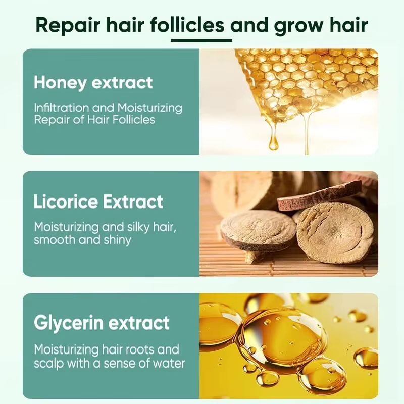 Ginger Germinal Hair Growth Serum - Intensive 7-day Root Nourish and Hair Repair Elixir