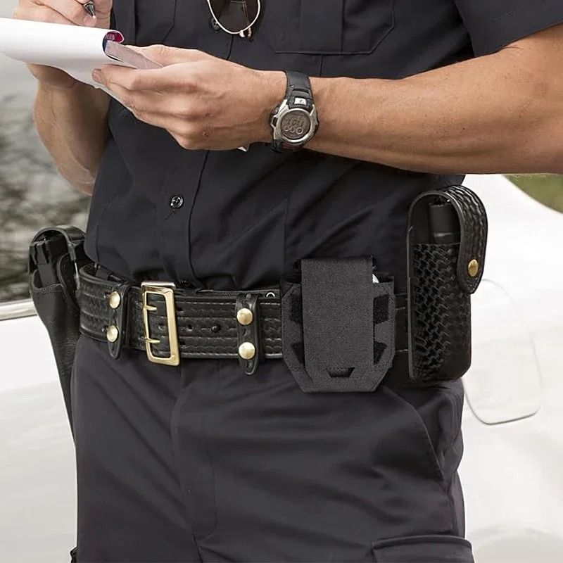 Universal Handcuff Waist Pouch with Quick Release Closure