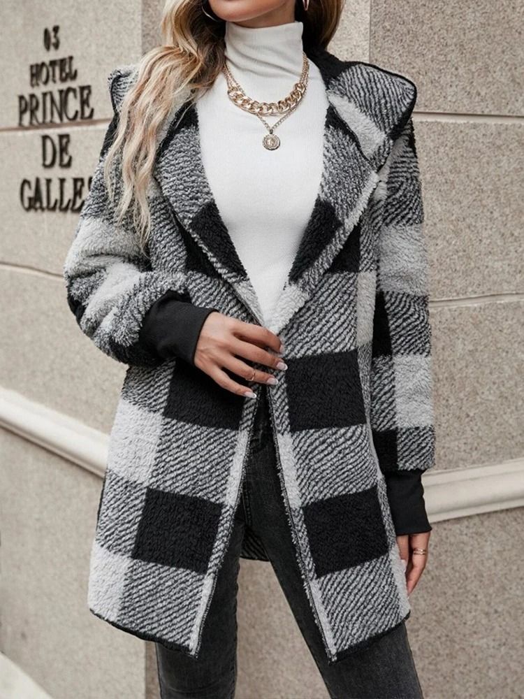 Cozy Womens Color Block Cardigan Thick Ribbed Winter Knit Sweater