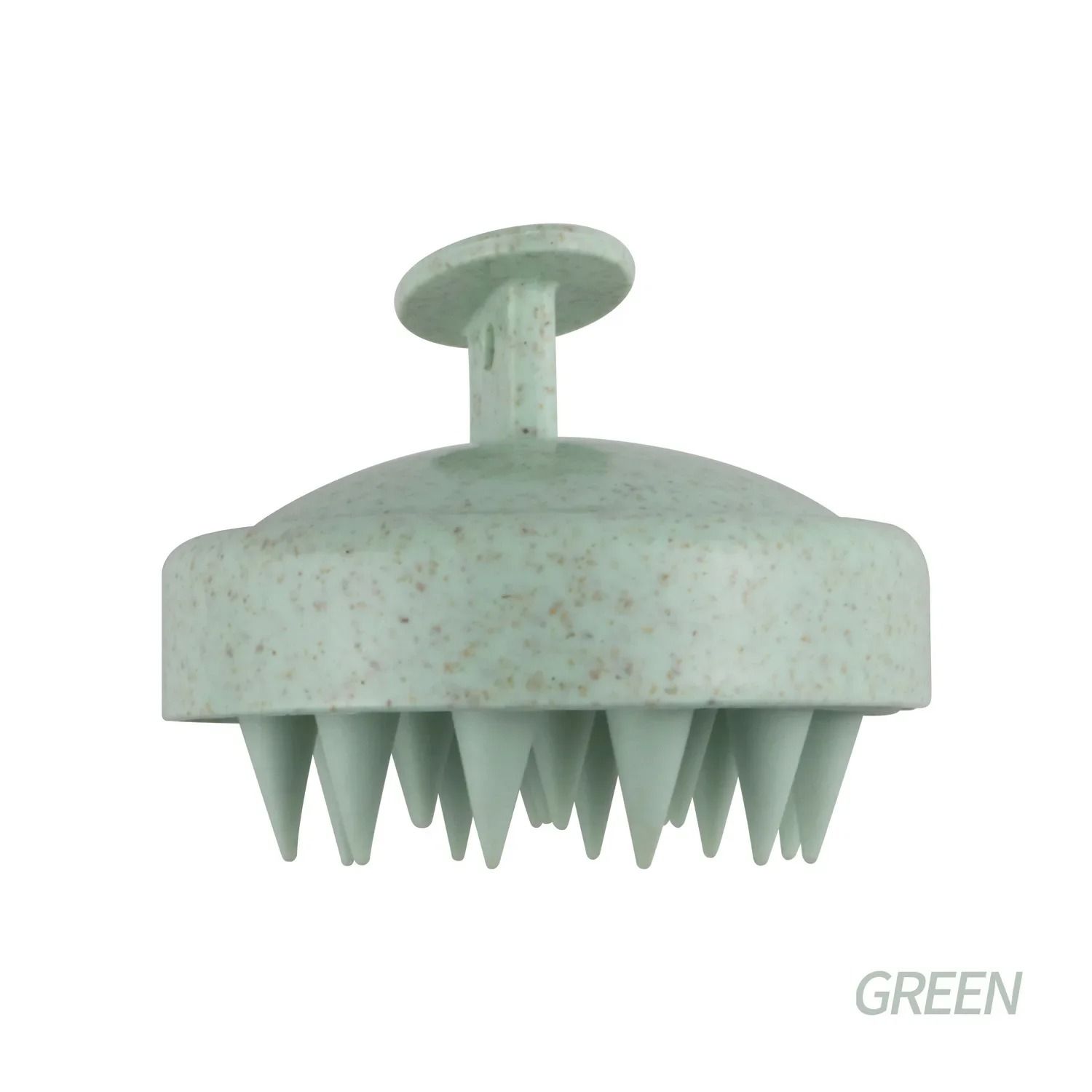Eco-Friendly Silicone Scalp Massager | Wheat Straw Hair Wash Brush
