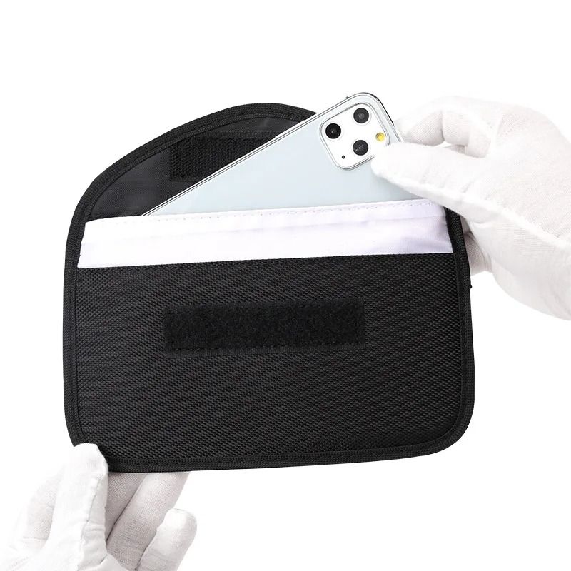 Universal Faraday RFID Signal-Blocking Key Fob Pouch