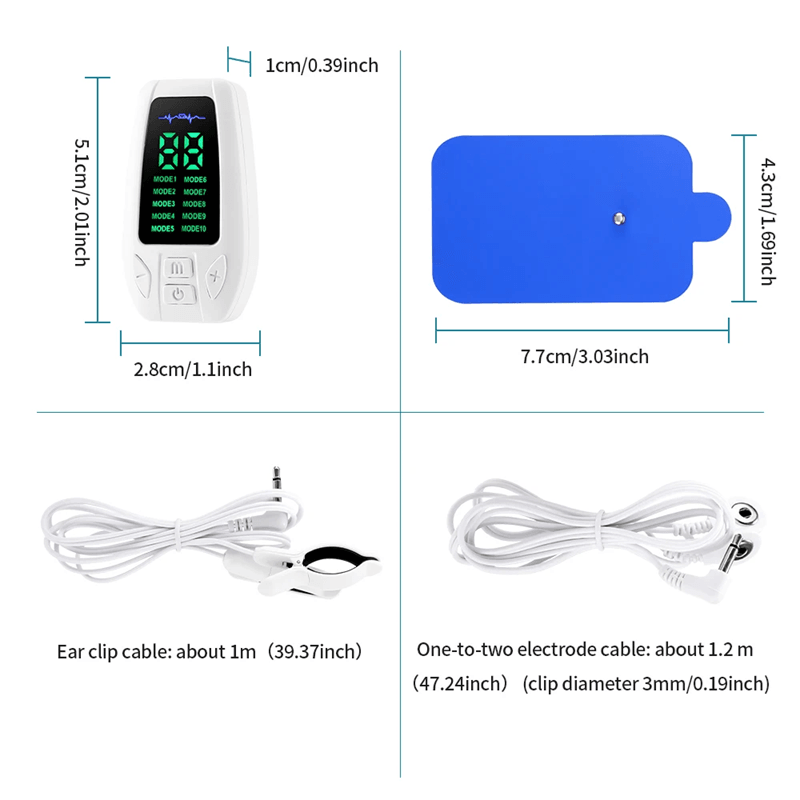 SlumberEase 10Mode CES Microcurrent Sleep Aid Device
