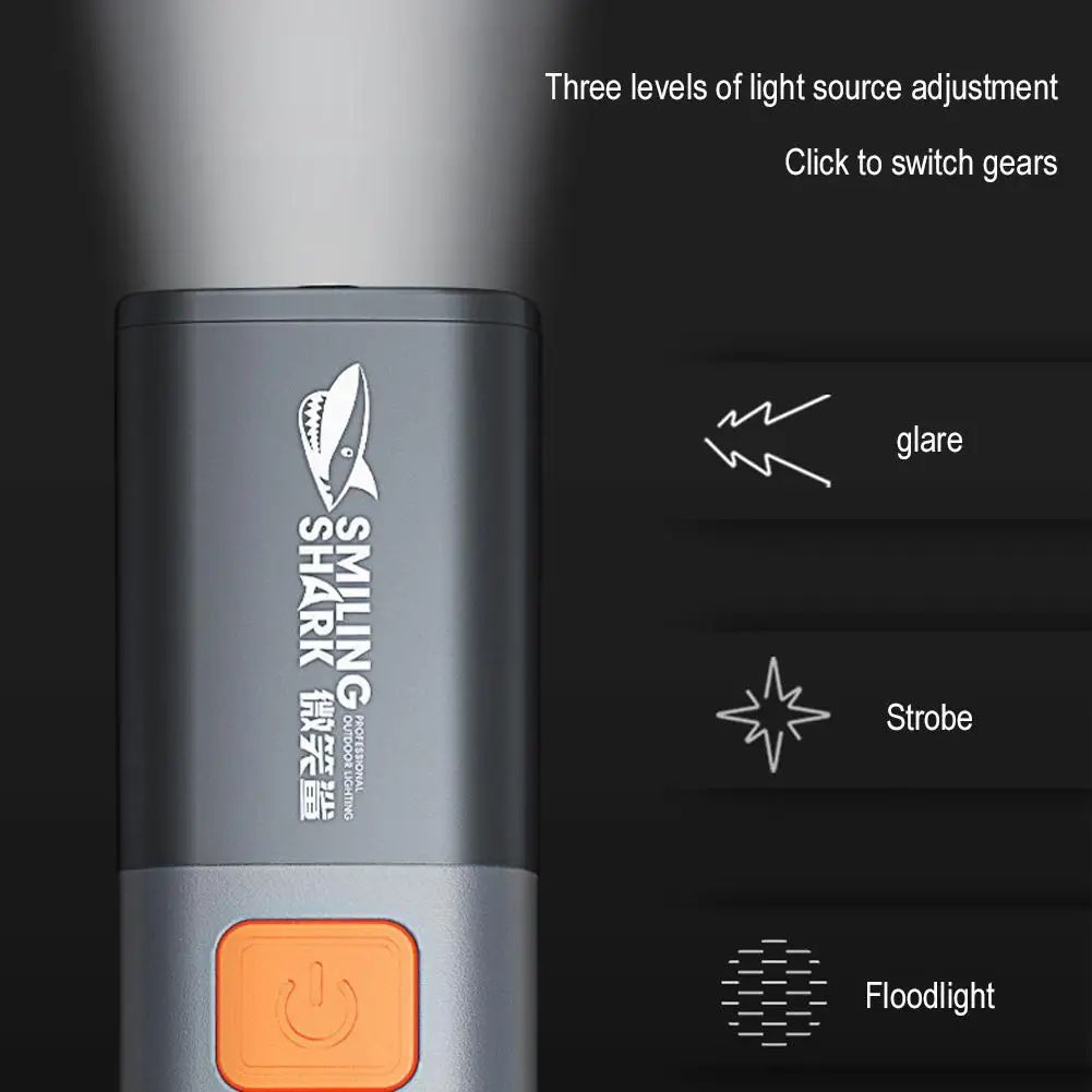 Rechargeable Super Bright LED Camping Flashlight