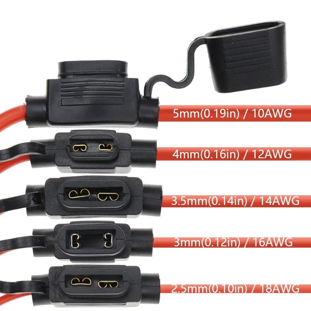 Heavy Duty Waterproof Inline Blade Fuse Holder Series