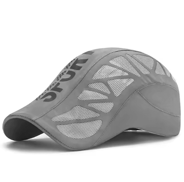 Mens Breathable Mesh Sports Cap – Quick-Dry Outdoor Sun Protection Baseball Hat
