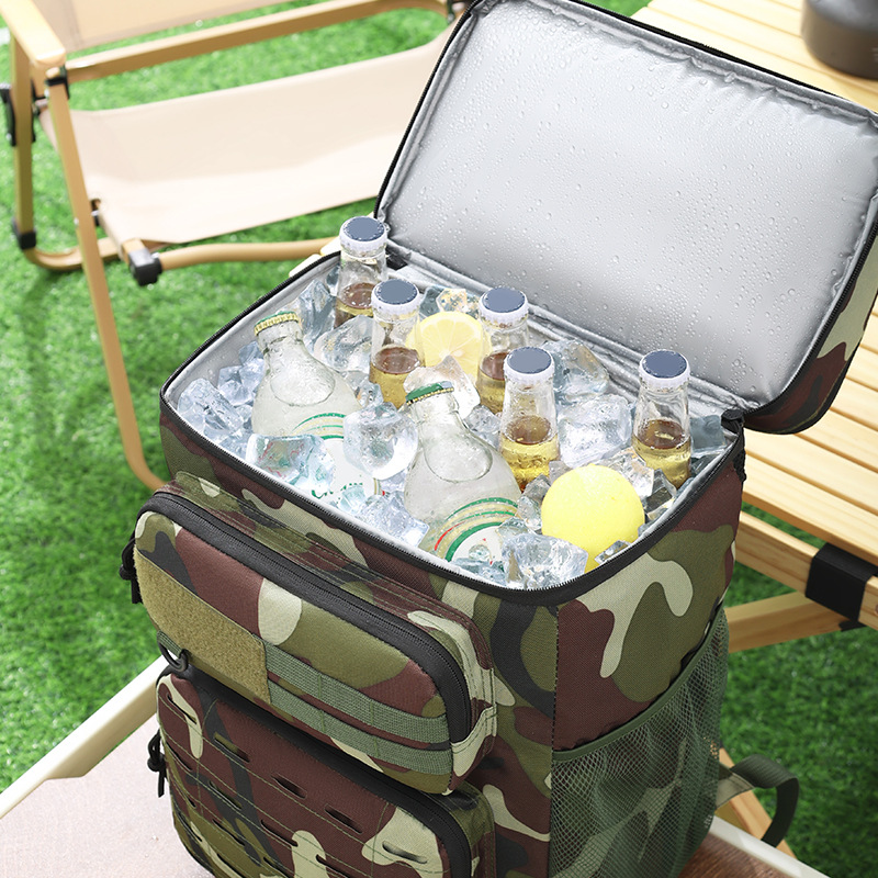 Insulated Cooler Backpack Leakproof Thermal Travel Food & Drink Storage Bag