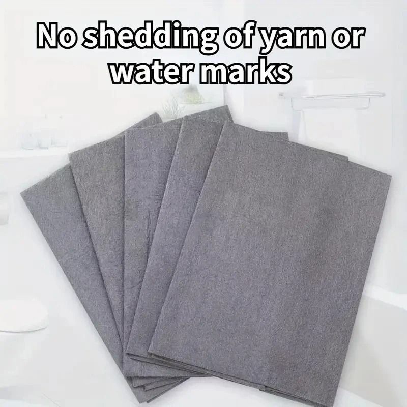 Magic Glass Cleaning Cloth – Thickened Streak-Free Towel & Reusable Dual-Sided Eraser