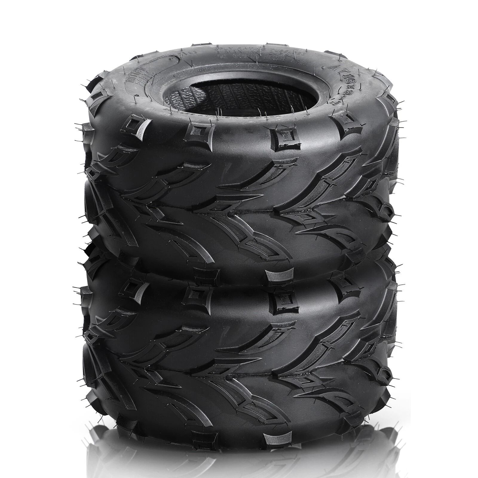 Sport ATV Tires Set Tubeless, Front Left & Right
