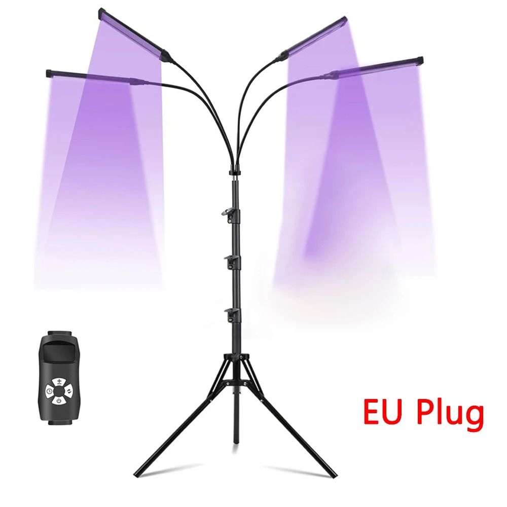 Ultraviolet Tanning and Skin Care Lamp with Tripod and 60W Purple Light