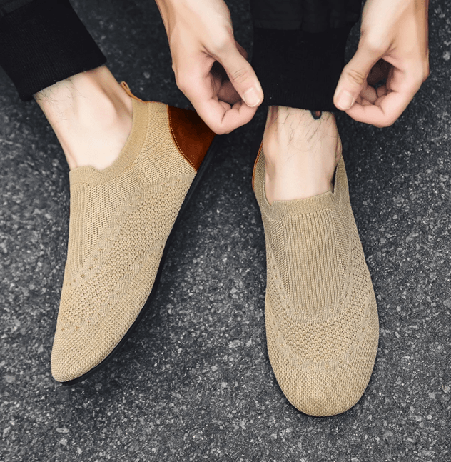 Urban Glide Men's Breathable Driving Loafers Soft Slip-On Casual Moccasins