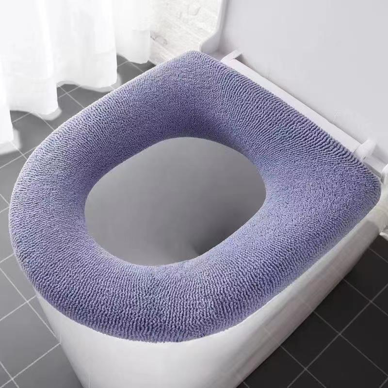Winter Warm Toilet Seat Cover - Washable & Soft