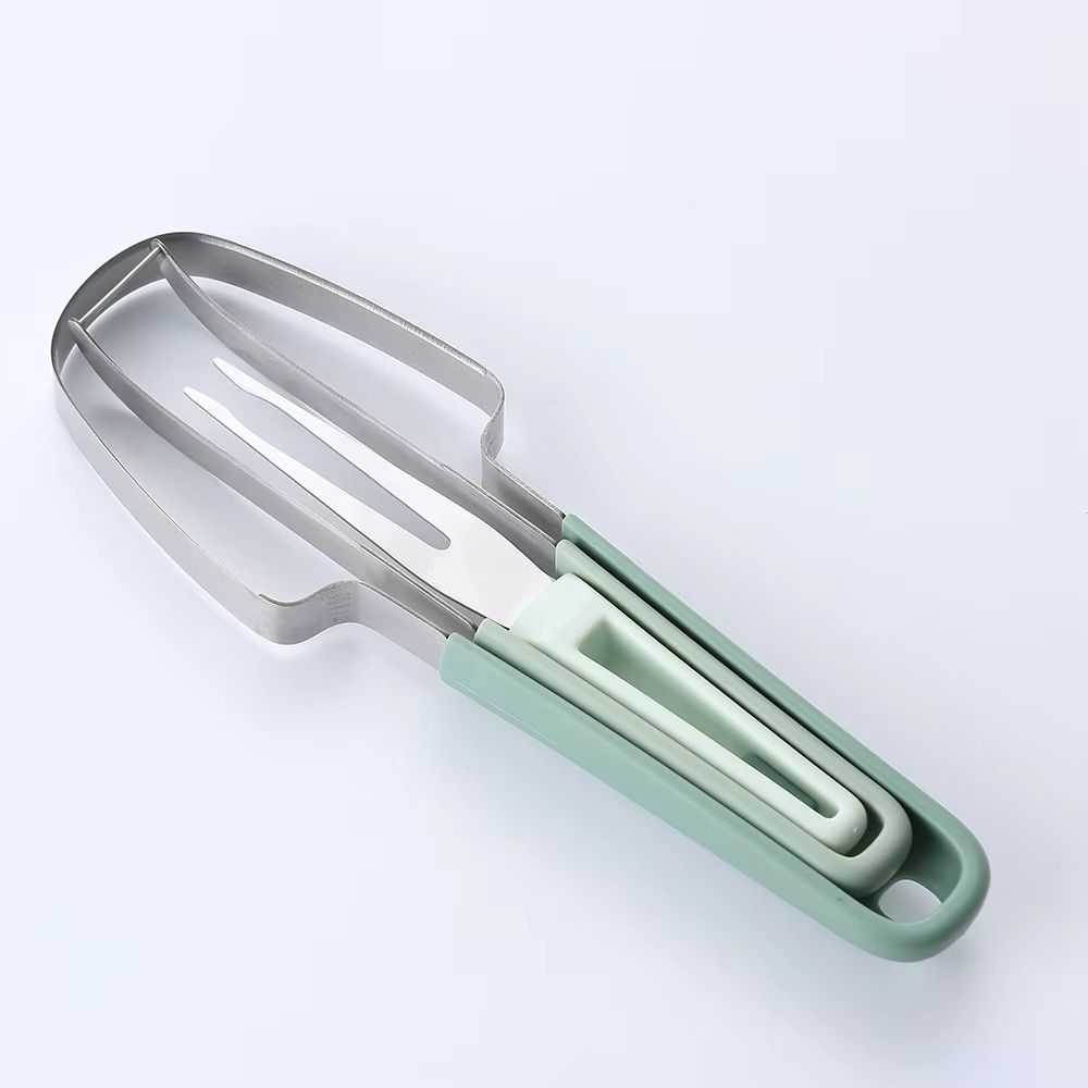 3-in-1 Watermelon Cutter Slicer & Popsicle Fruit Scooper Tool