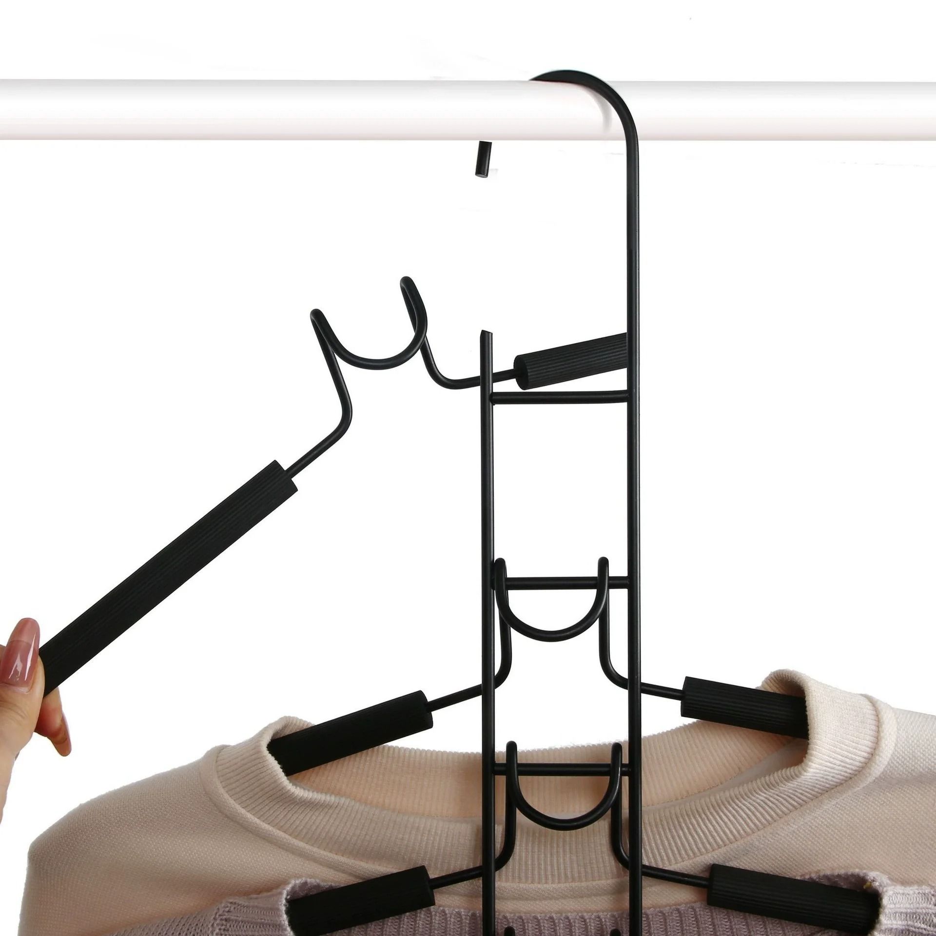 5 Layer Detachable Foam Anti Slip Clothes Hanger