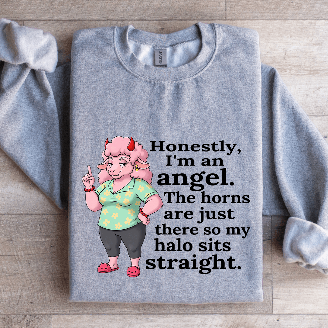 Honestly I'm An Angel Sweatshirt