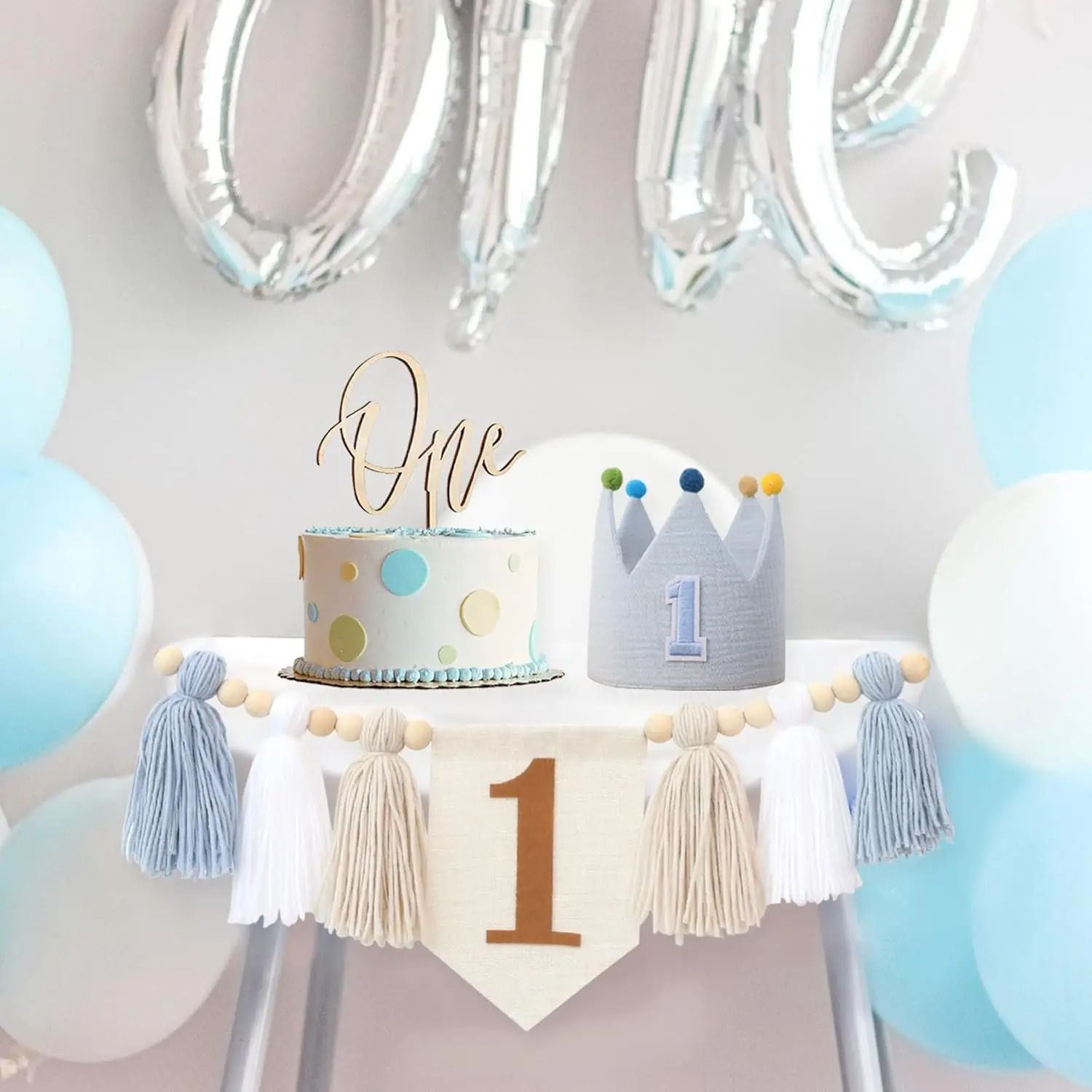 Festive Narrative Sculpture – High-Definition Boho High Chair Architectural Banner