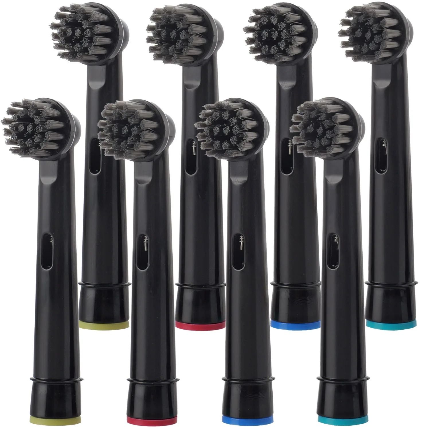 Electric Toothbrush Replacement Brush Heads Basic Cleaning Nozzle Compatible with D100 D25 D30 D32