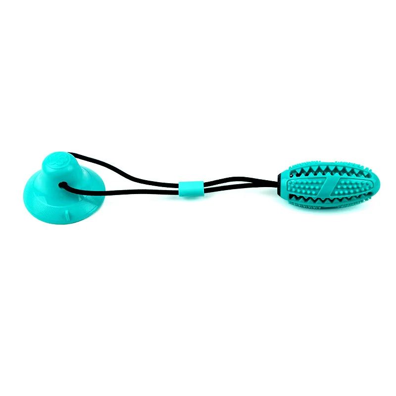 Interactive Suction Cup Dog Chew Ball