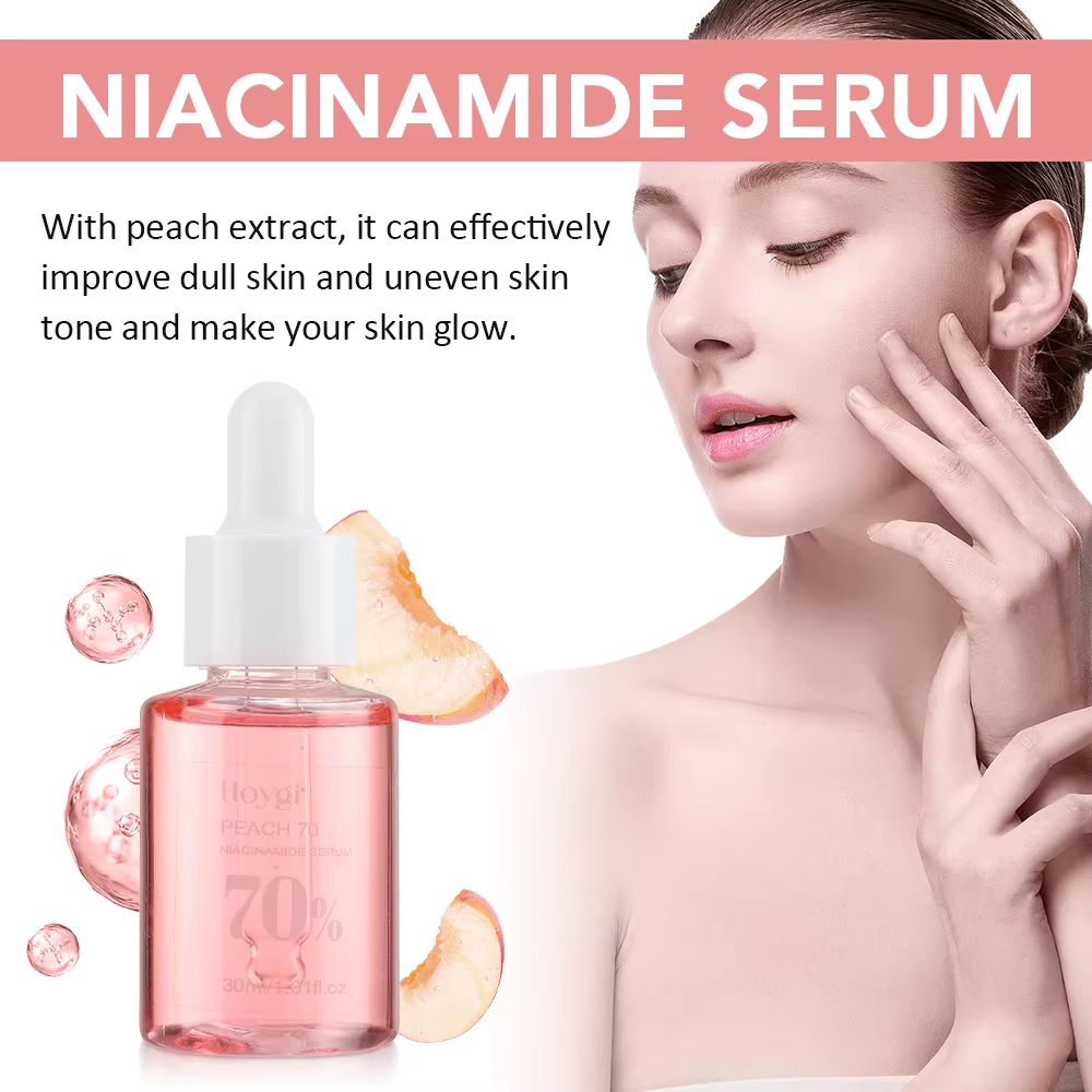 Niacinamide Hydrating Facial Serum with Hyaluronic Acid and Vitamin B12 Pore Minimizing Brightening Essence