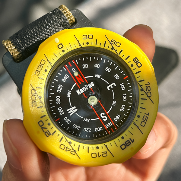 Outdoor Backpack Compass for Hiking & Camping  Durable Navigation Tool