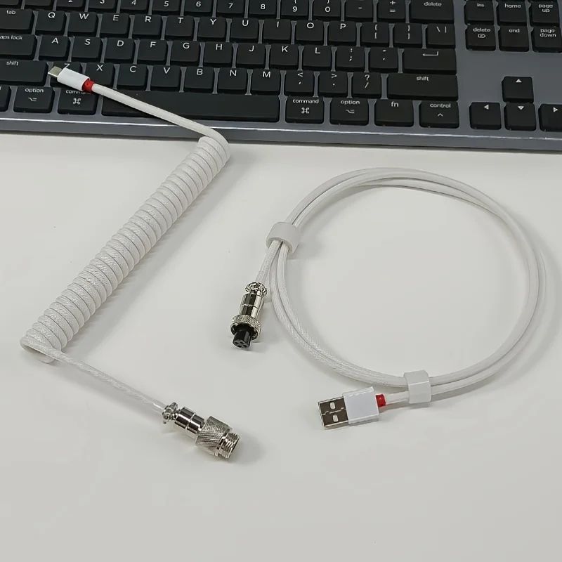 Coiled Mechanical Keyboard Gaming Cable
