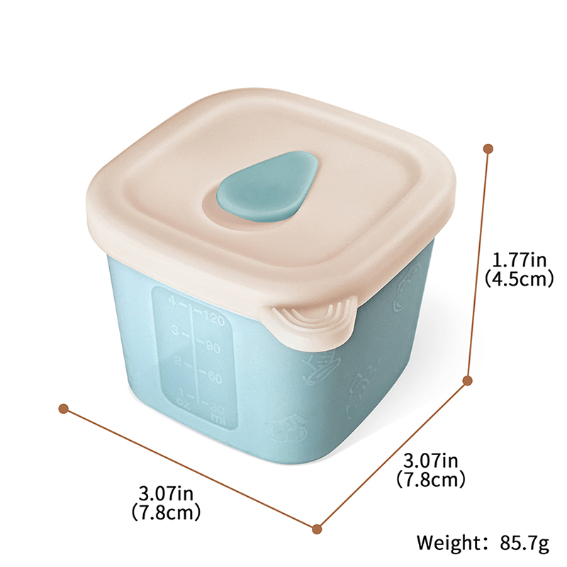 Capacity Baby Milk Powder Container with Strap, Portable Snack Box, Stack able Food Storage Box, Baby Formula