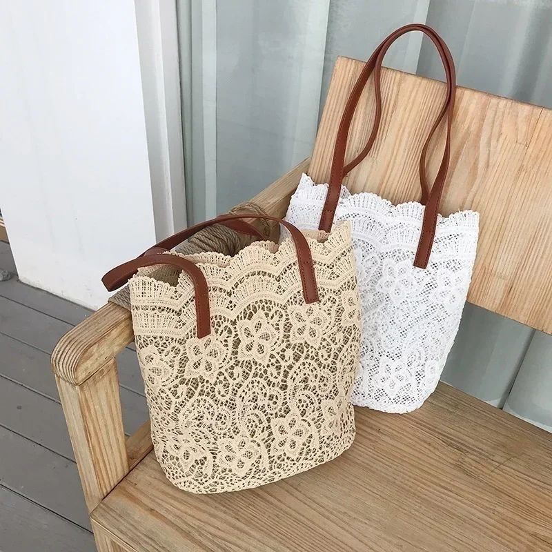 Luxury Canvas & Leather Shoulder Bag – Versatile Top-Handle Crossbody for Women