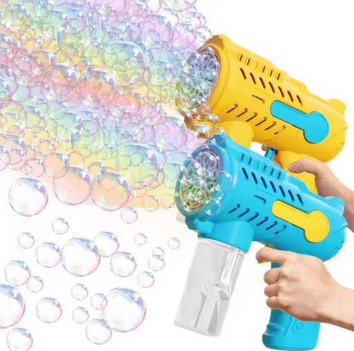 Battery Free Bubble Gun for Kids Outdoor Parent Child Bubble Play Toy