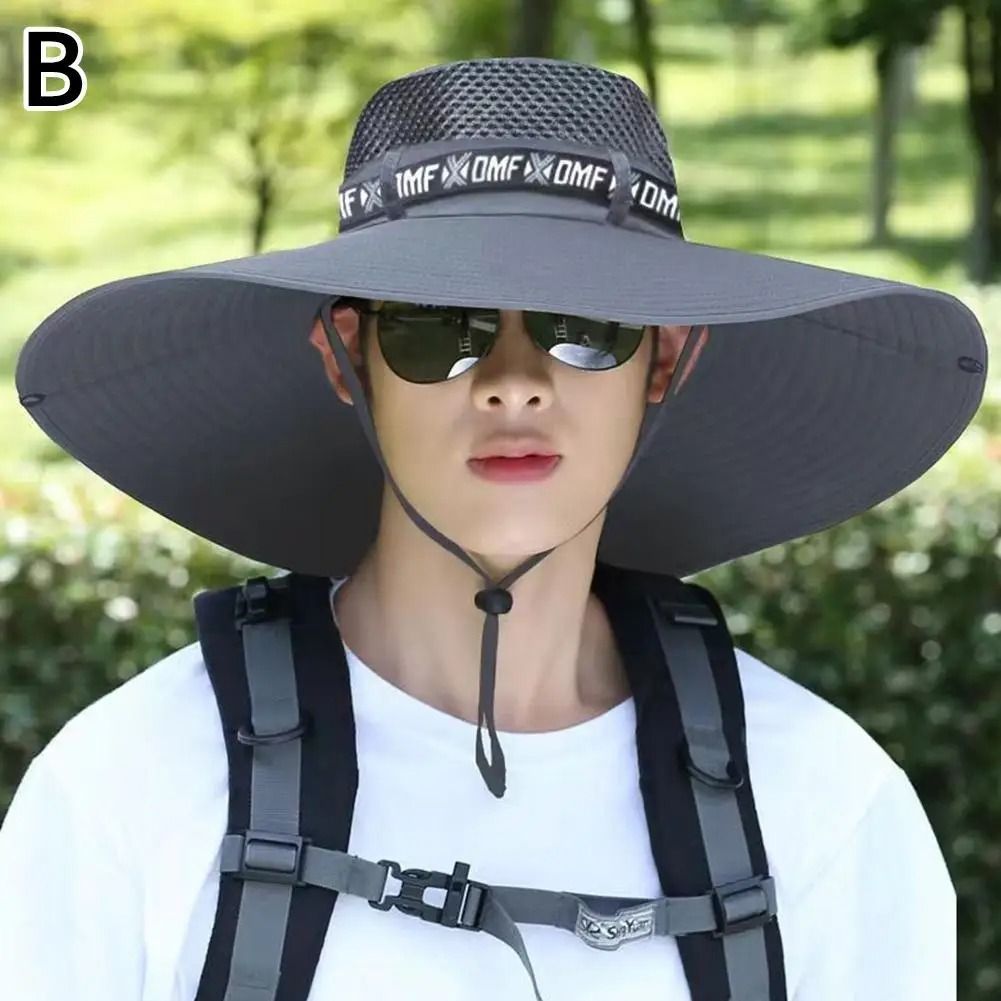 Large Brim Breathable Fishing & Sun Hat