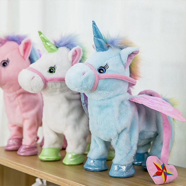 Interactive Walking & Singing Unicorn Toy for Active Imaginative Play