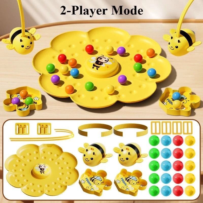Little Bumblebee Multifunctional Fishing Board Game Educational Toy