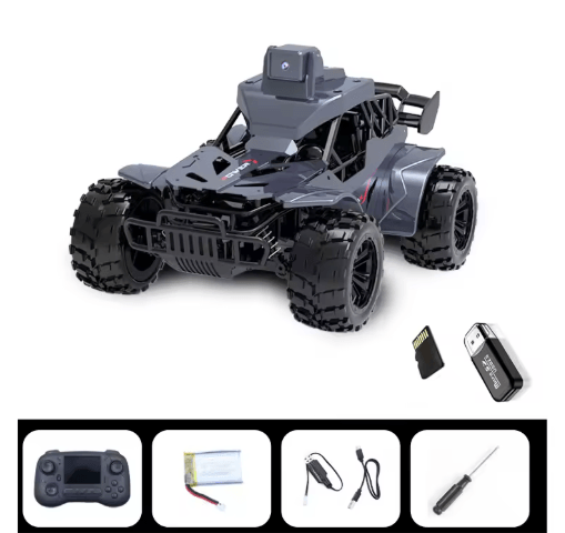 FPV RC Car with Camera LCD Remote High Speed 2 4G Real Time Control Toy
