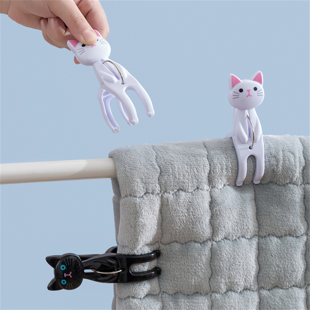 Windproof Beach Towel Clips Non Slip Chair Clamps Heavy Duty Clothes Pegs
